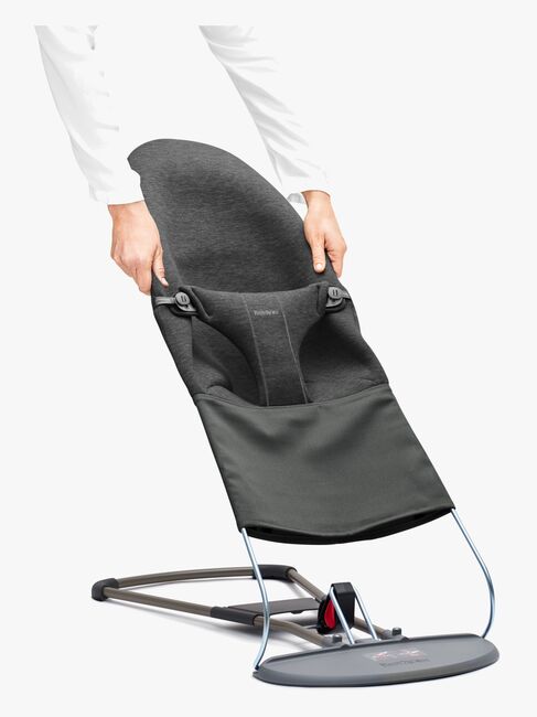 BabyBjörn Bliss Stoffsete 3D Jerseystoff, Kullgrå