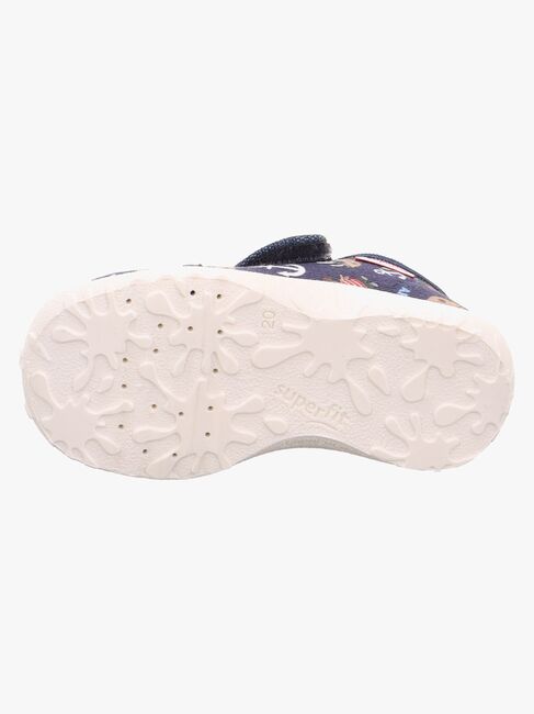 Superfit Spotty Tøfler, Dark Blue/Multicoloured