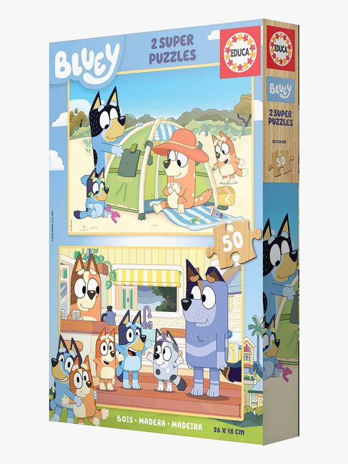 Educa Bluey Trepuslespill 2x50 Brikker
