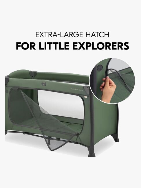 Hauck Play N Relax Center Reiseseng, Dark Green