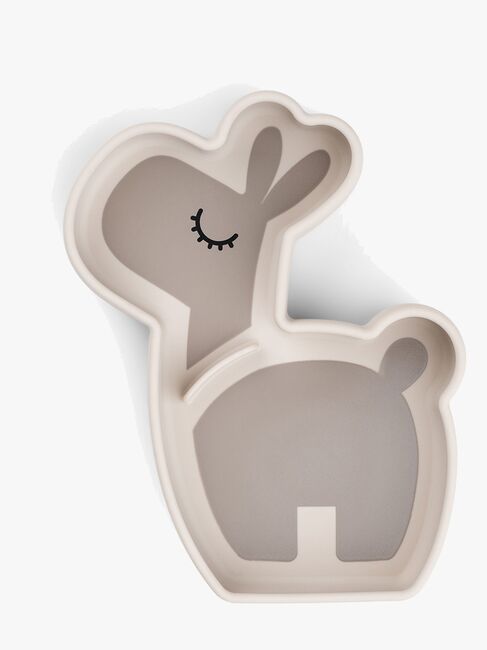 Done By Deer Stick & Stay Silikontallerken Lalee, Sand