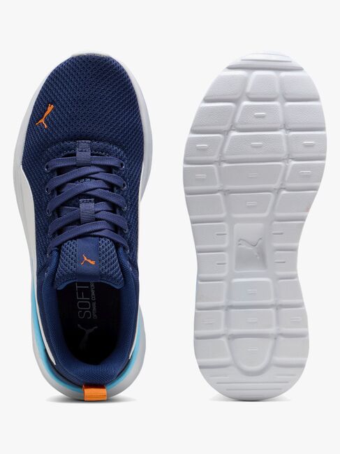 Puma Anzarun Lite Sneakers, Blue Jewel/Vermillion