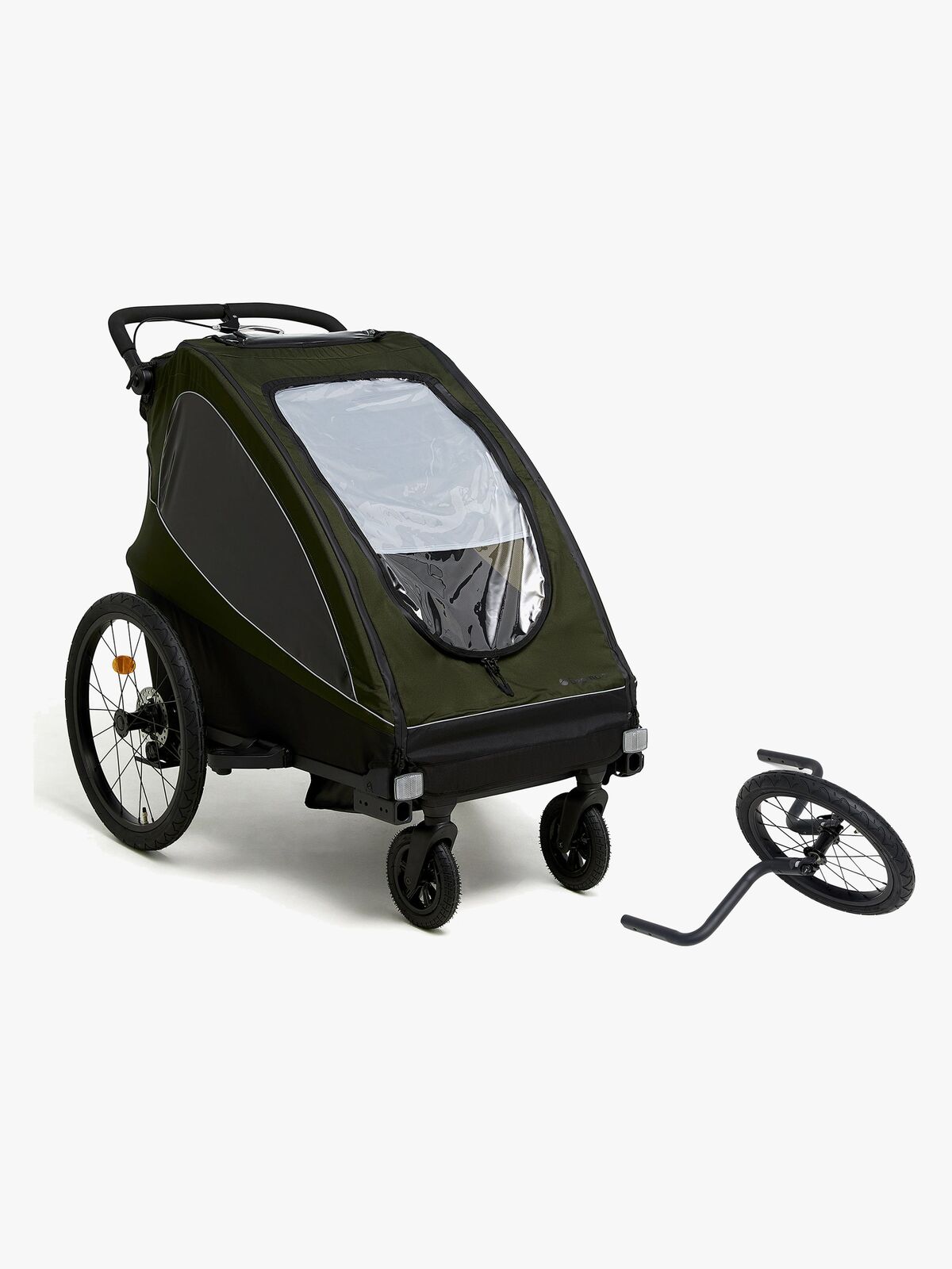 Beemoo Activity Sport Sykkelvogn Inkl. Løpesett, Green