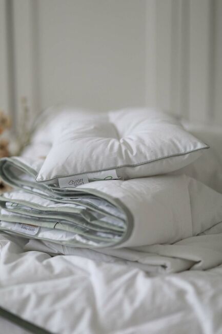 Rätt Start Dyne og Pute Sprinkelseng 100x130 Varmegrad 1