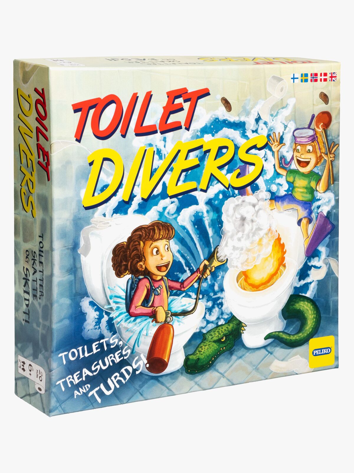 Peliko Spill Toilet Divers