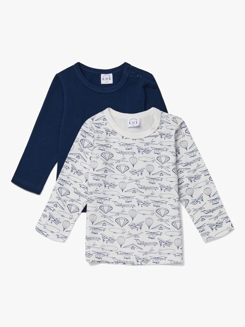 Luca & Lola Montay Genser 2-pack, White 