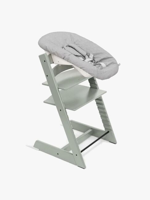 Stokke Tripp Trapp Matstol Bundle inkl. Newborn Set, Glacier Green