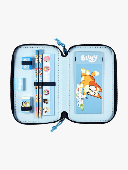 Bluey Dobbeltpennal 26 Deler