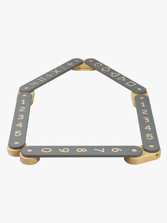 Meowbaby Balansebane 5 Deler, Grå