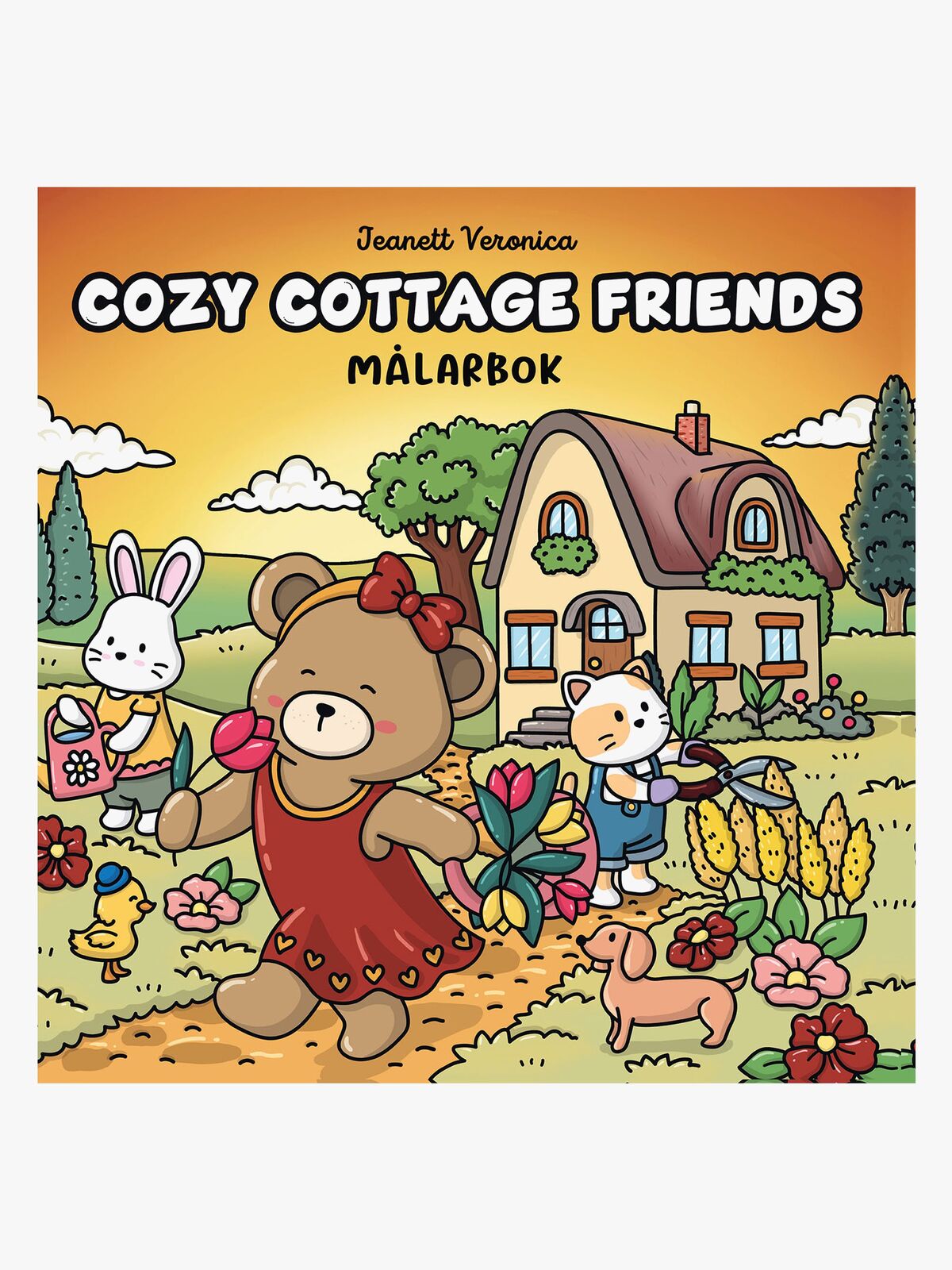 BokforlagetMaxStrom Cozy Cottage Life Fargeleggingsbok