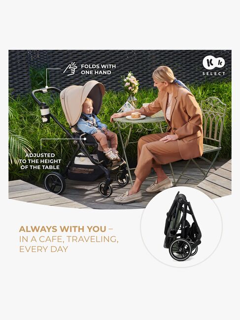 Kinderkraft YOXI 2-in-1 Duovogn, Mystic Green