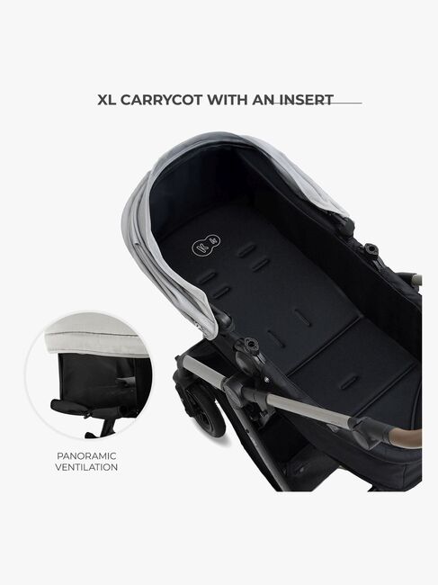 Kinderkraft MOOV 2 XL Air Kombivogn, Moonlight Grey