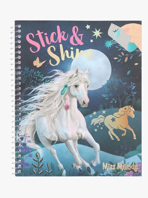 Miss Melody Stick & Shine Fargeleggingsbok