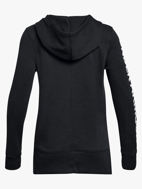 Under Armour Rival Full Zip Hettegenser, Black