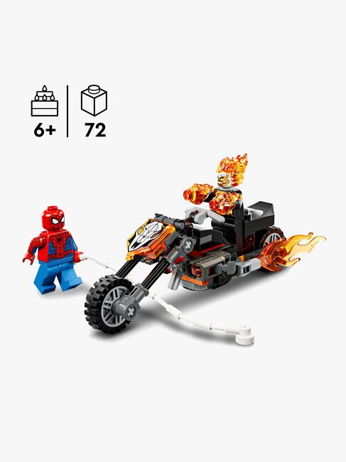 LEGO Super Heroes 76335 Spider-Man mot Ghost Rider på motorsykkel