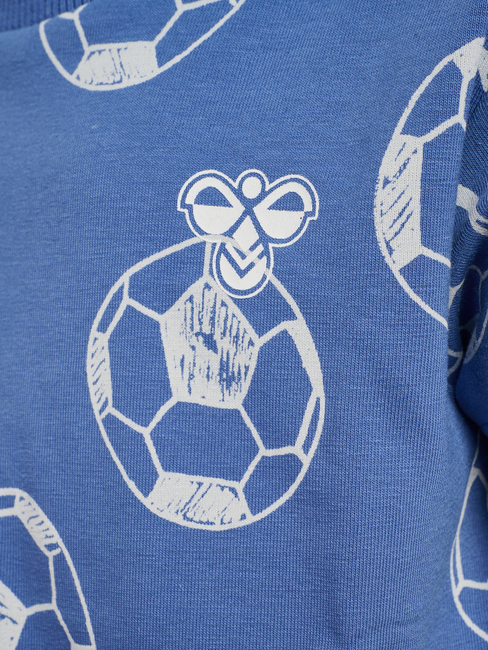 Hummel Mini Loose T-skjorte, Dutch Blue