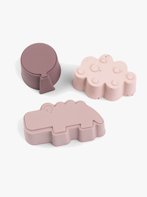 Done By Deer Happy Clouds Silikonformer 3-Pakk, Powder