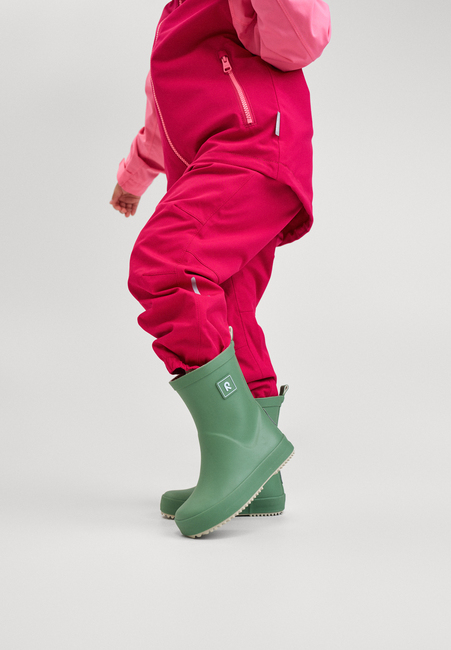 Reima Ankka Barefoot Gummistøvler, Green Clay