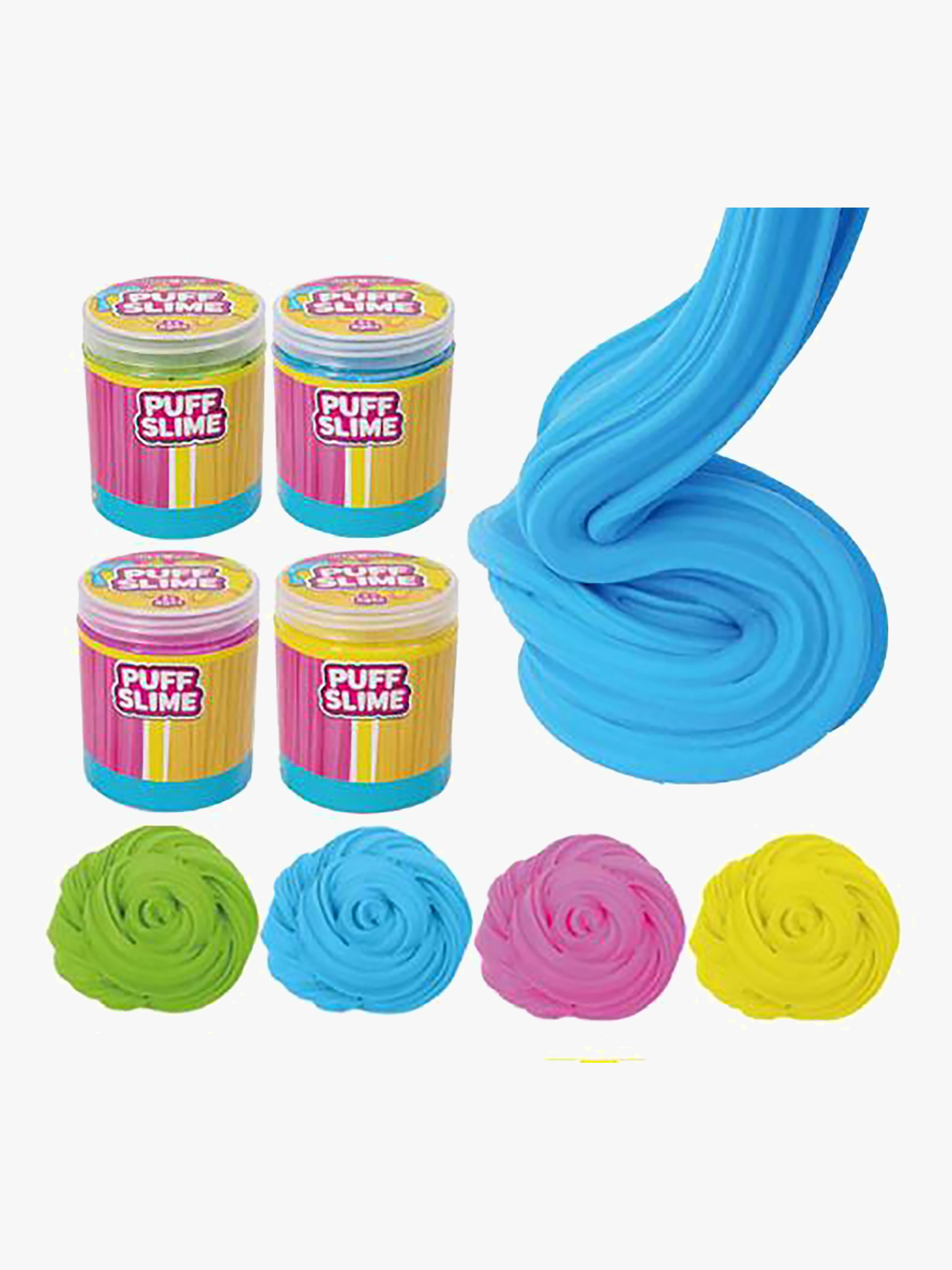 Suntoy Puff Slime Klemmeleire Blandet - Sensoriske leker - Plast
