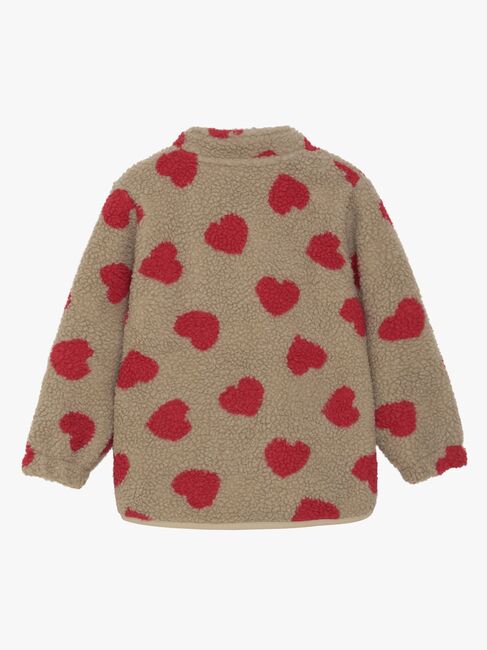 CeLaVi Teddy Fleecejakke, Cayenne