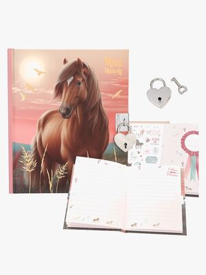 Miss Melody Dagbok med Hjertelås