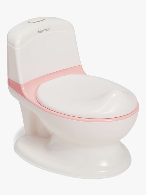Beemoo CARE Toalettpotte med Lyd, White/Pink