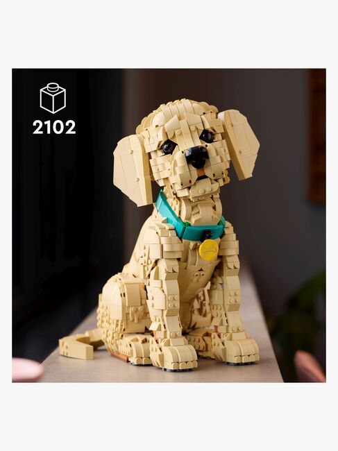 LEGO Icons 11384 Golden retriever-valp
