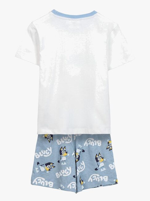 Bluey Pysjamas, Hvit/Blå
