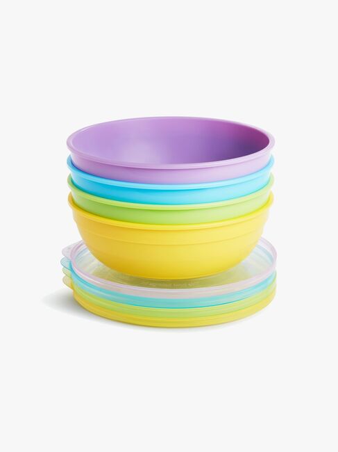 Munchkin Skål inkl. Skje 4-pack