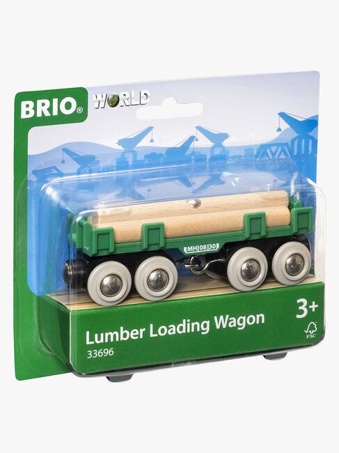 BRIO World 33696 Tømmervogn M/Tømmer