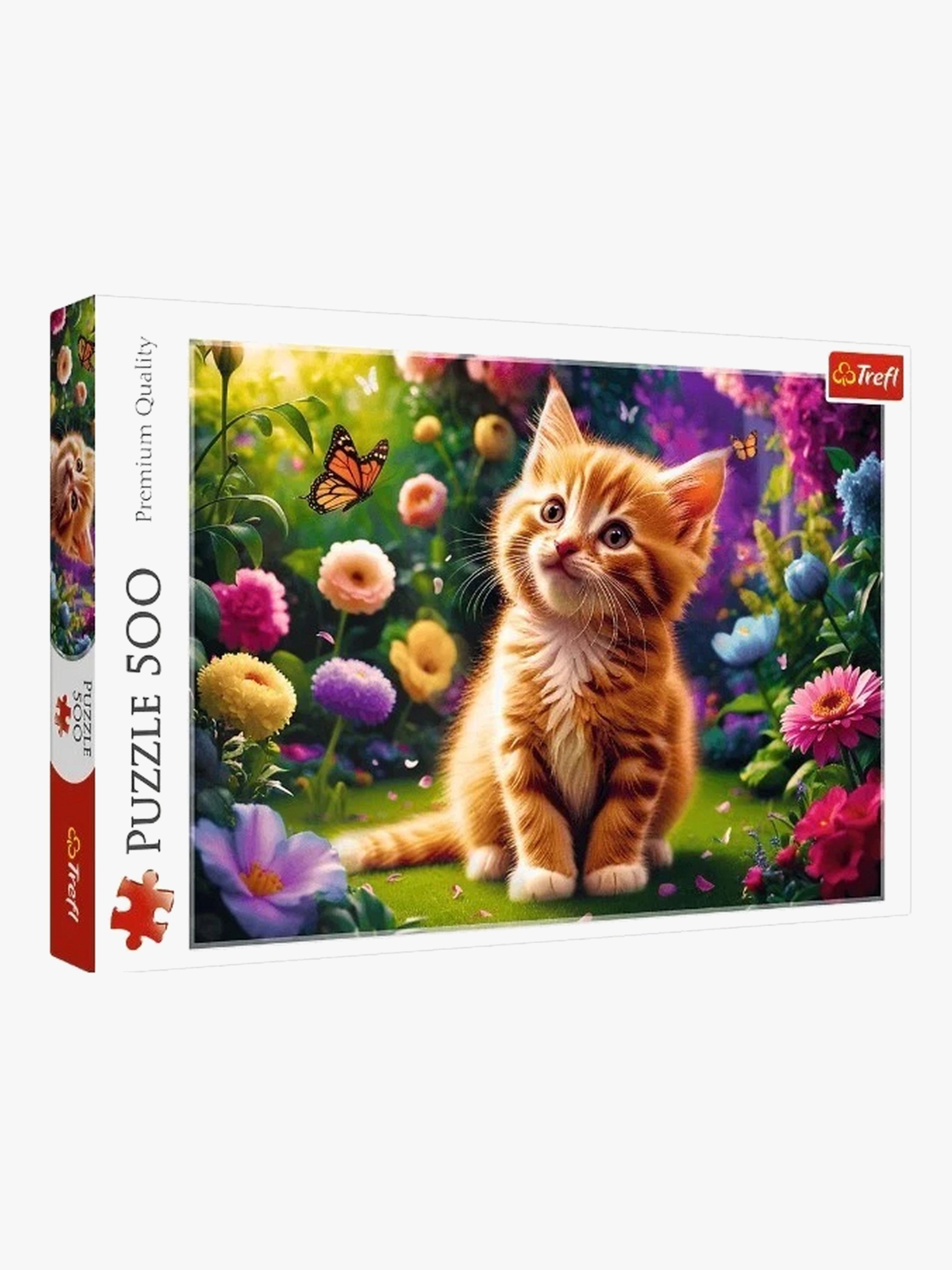 Trefl Søt Katt Puslespill 500 Brikker - Barnepuslespill