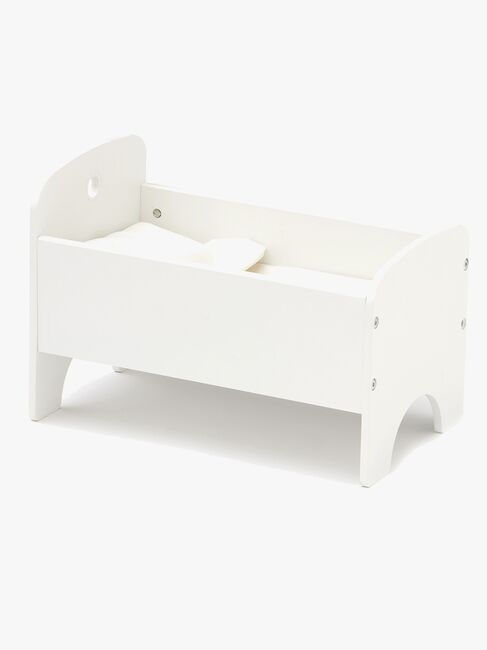 Kids Concept Dukkeseng Inklusive Sengetøy, Hvit