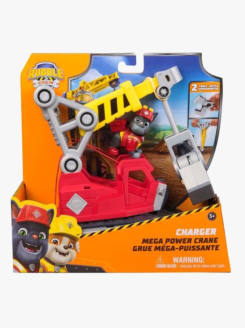 Rubble & Crew Big Build Tool Kjøretøy - Charger