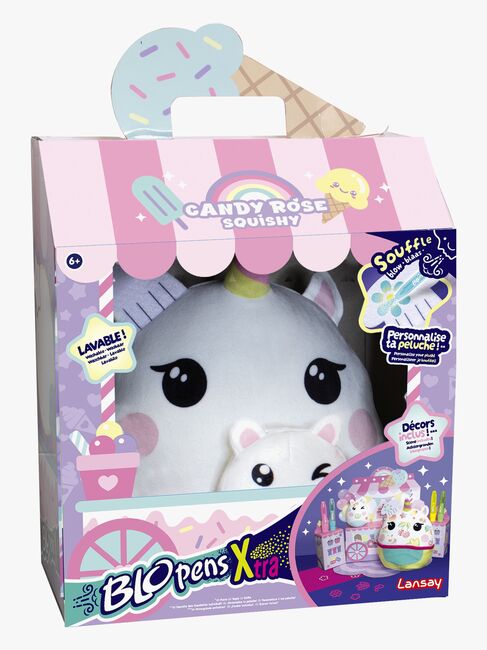 Blo Pens X-tra Candy Rose Squishy-figur med Fargeblyant
