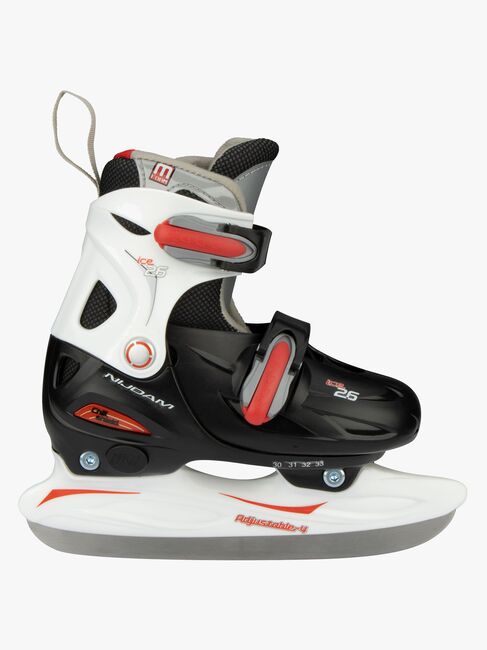 Nijdam Skøyter Justerbare, Svart