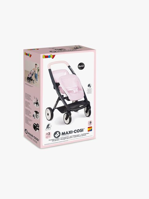 Smoby MAXI-COSI Tvillingvogn, Rosa