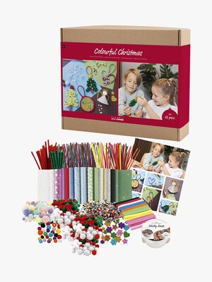Creativ Company DIY Hobbysett Fargerik Jul