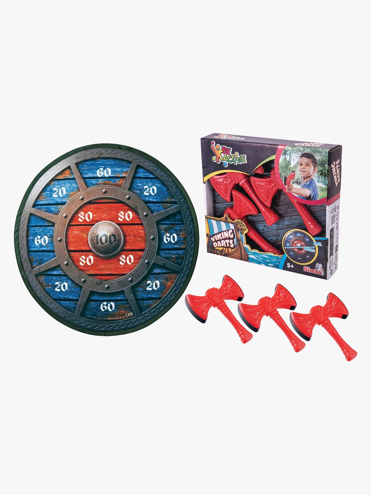 Simba Toys Kastespill med Måltavle Vikinger