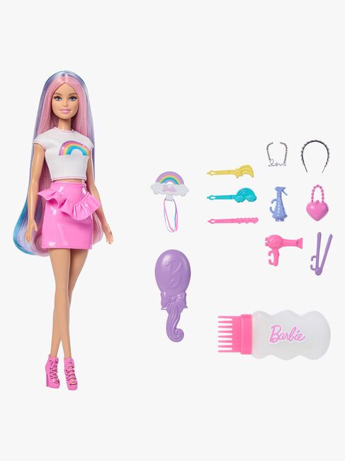 Barbie Lekesett Frisør Rainbow Sparkle