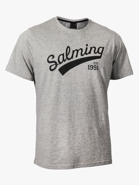 Salming Logo Tee JR T-skjorte, Grey