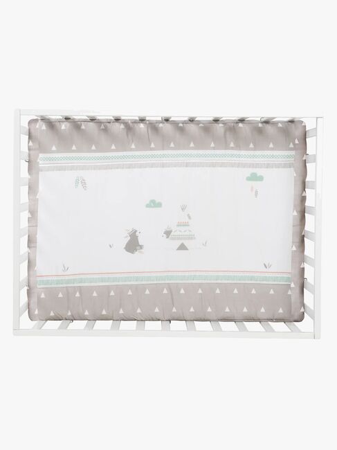 Roba Lekegrind med Hjul, Indian Bears White