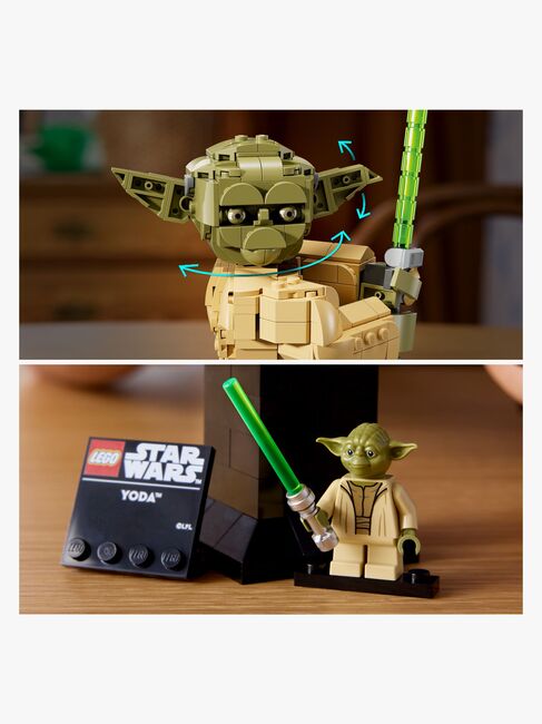 LEGO Star Wars 75438 Byste av Yoda