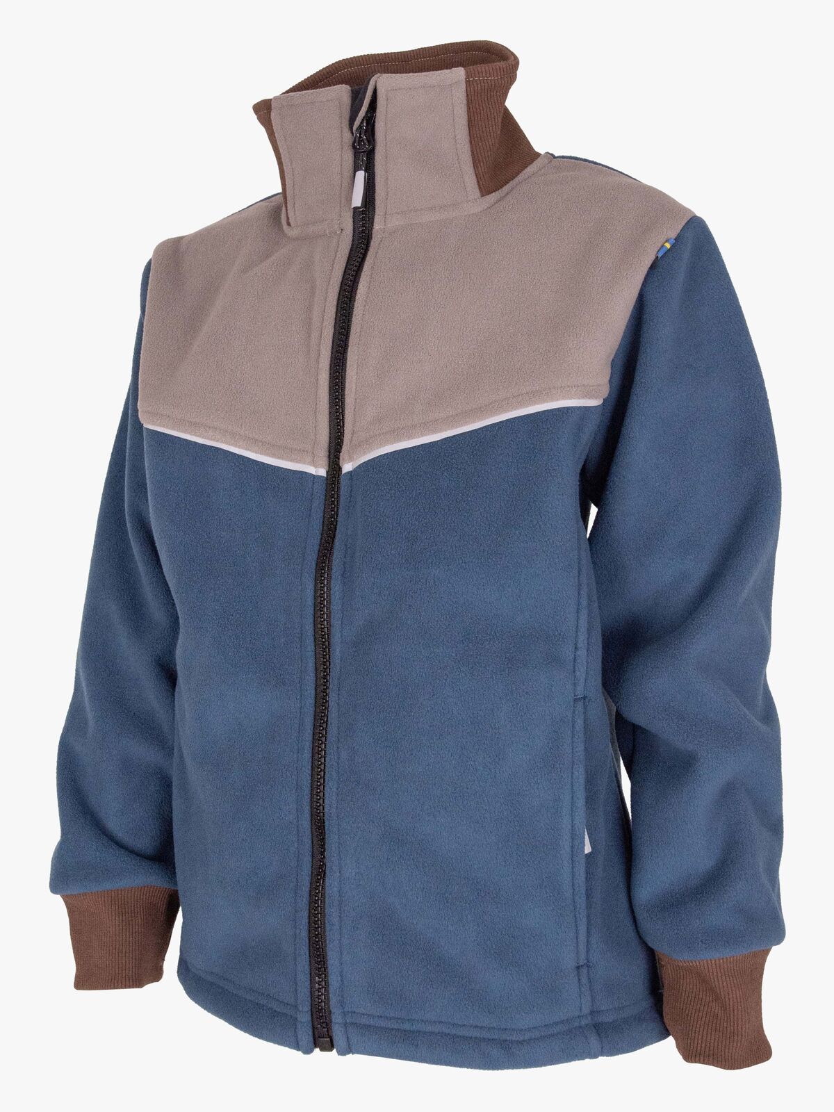 Lindberg Stormy  Vindtett Vindfleecejakke, Grå/Mørkeblå