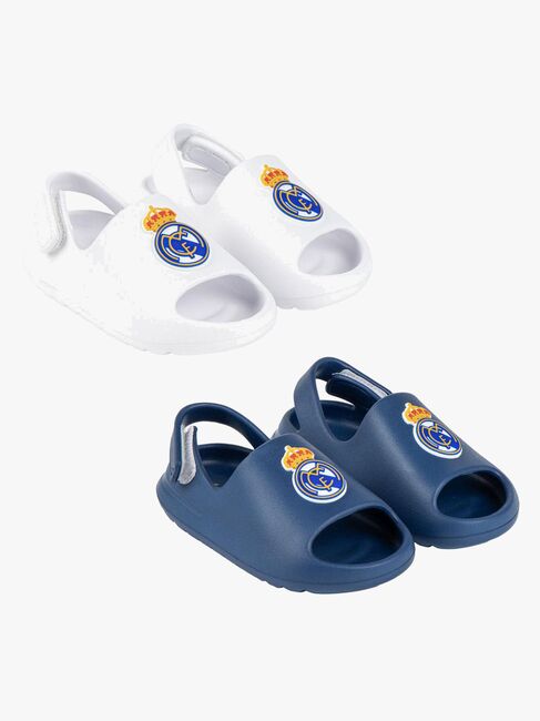 Real Madrid Slippers, Hvit