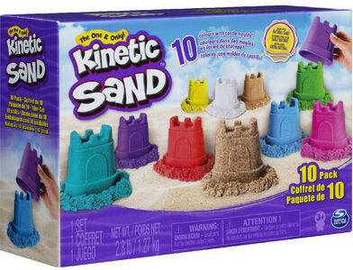 Kinetic Sand Castle 10 Pack 