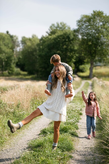 Viking x Kenza Kviltet Jakke, Rose