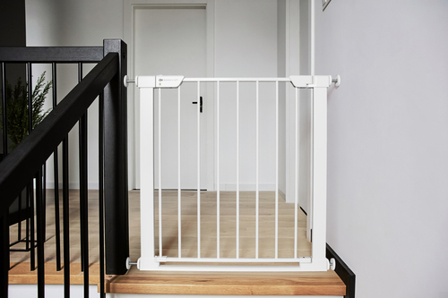 Kinderkraft SAFESNAP Sikkerhetsgrind, Hvit