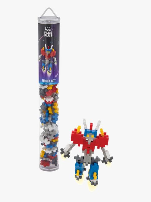 Plus-Plus Byggesett med Bunnplate & Tube Kule Figurer 4x100 Deler