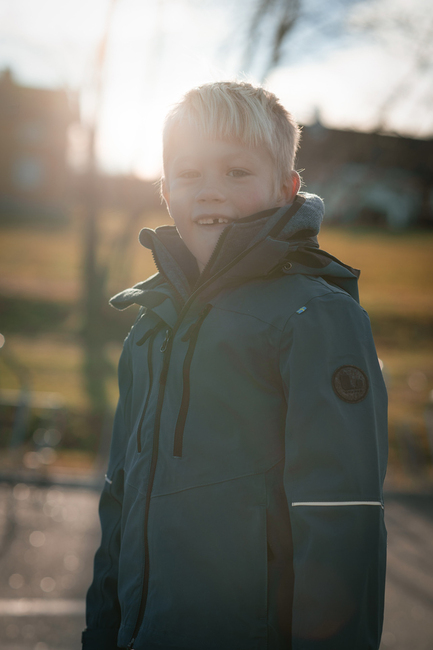 Lindberg Drammen Skalljakke, Petroleum