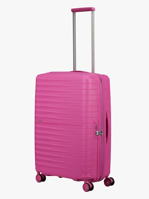 American Tourister FastForward Spinner Koffert 67-77L, Electric Fuchsia